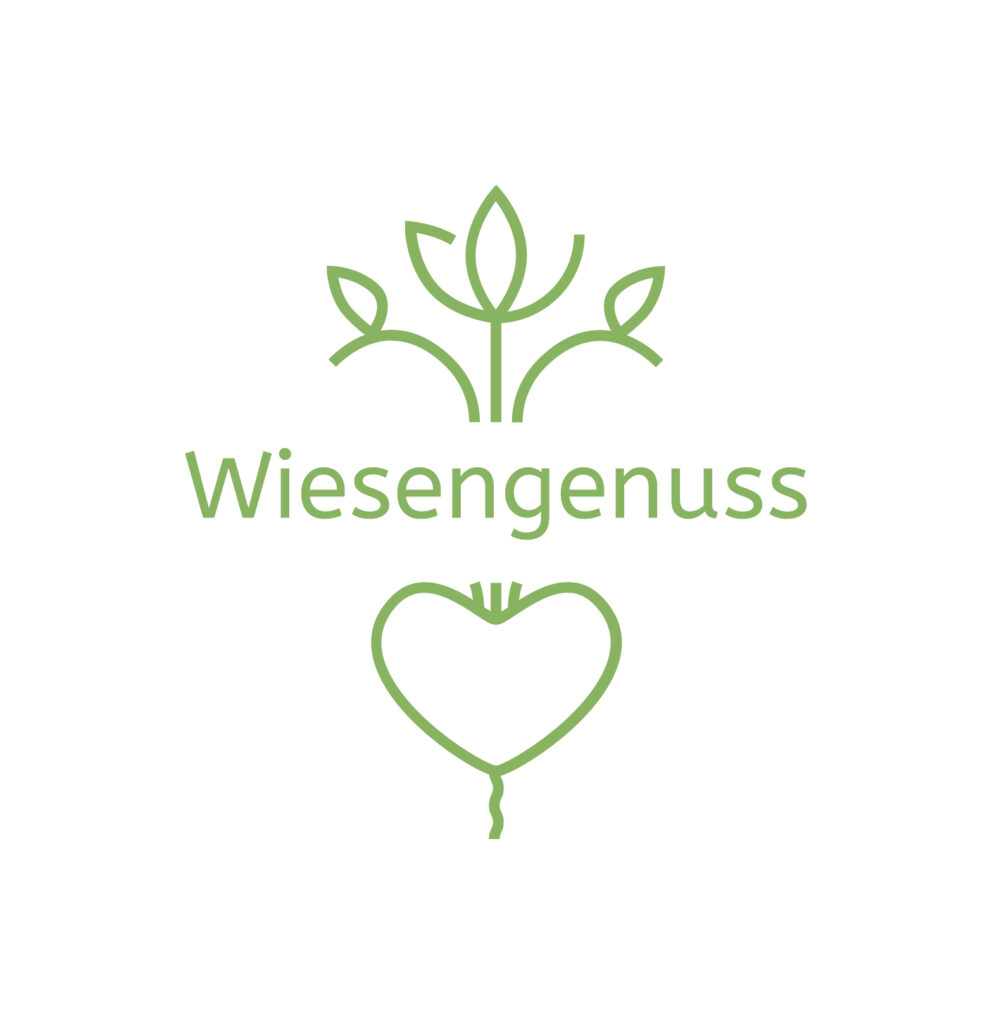 Wiesengenuss Logo in weiß